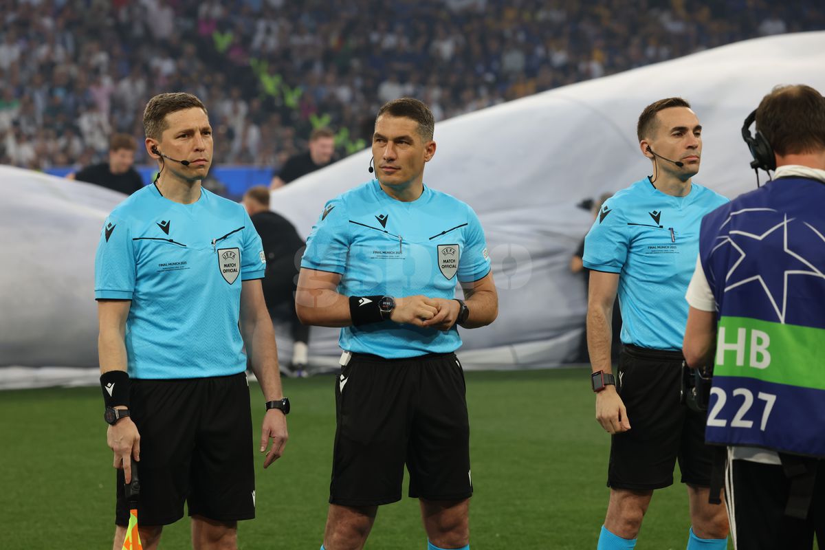 Istvan Kovacs, în PSG - Inter