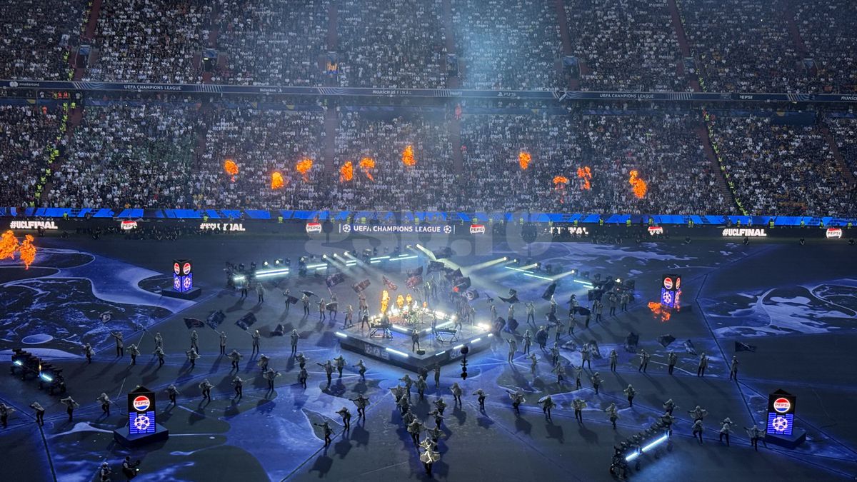 Show grandios cu flăcări și lumini speciale! Linkin Park și David Garrett au concertat în deschiderea finalei Ligii Campionilor