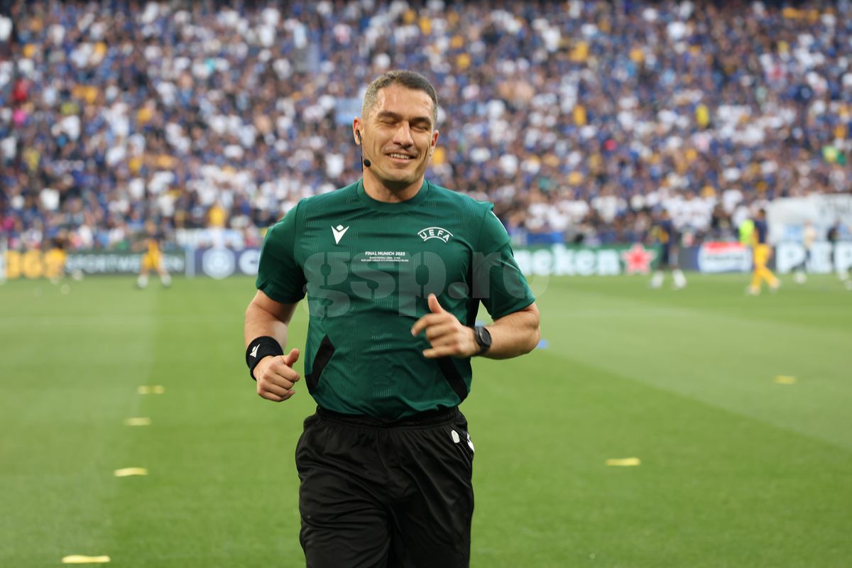 Istvan Kovacs, în PSG - Inter