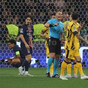 Barella și Istvan Kovacs, schimb de replici în finala UCL / FOTO: Ionuț Iordache (GSP.ro)