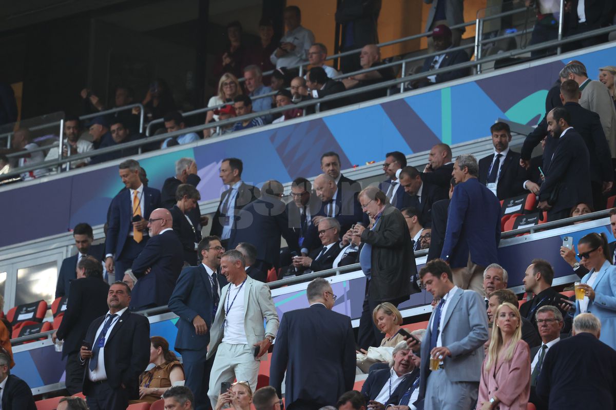 Răzvan Burleanu la finala Champions League