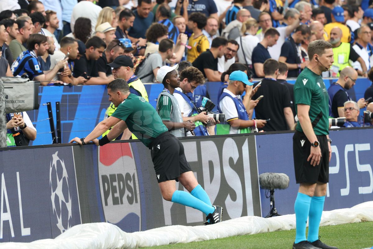 Istvan Kovacs, în PSG - Inter