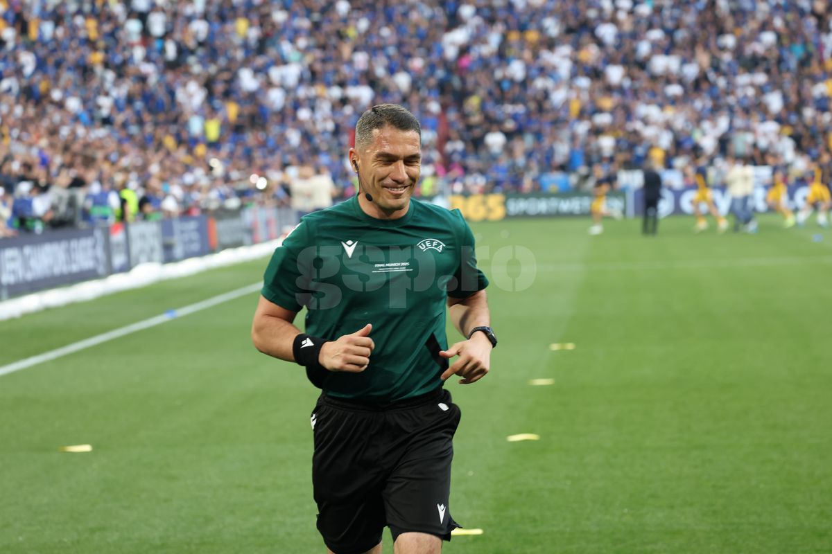 Istvan Kovacs, în PSG - Inter