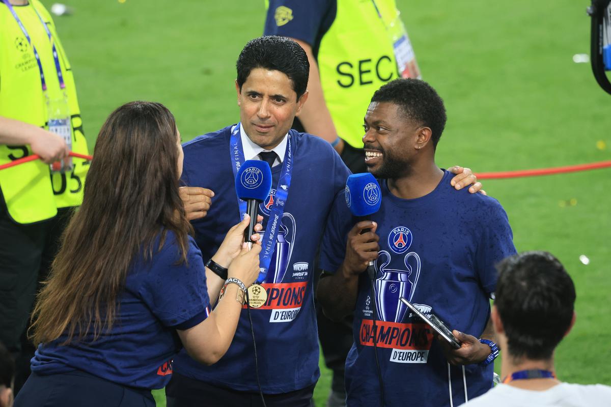 Cele mai tari 50 de cadre surprinse de GSP după PSG - Arsenal » Luis Enrique l-a imitat pe Chivu, uluitor ce a făcut miliardarul qatarez pe teren
