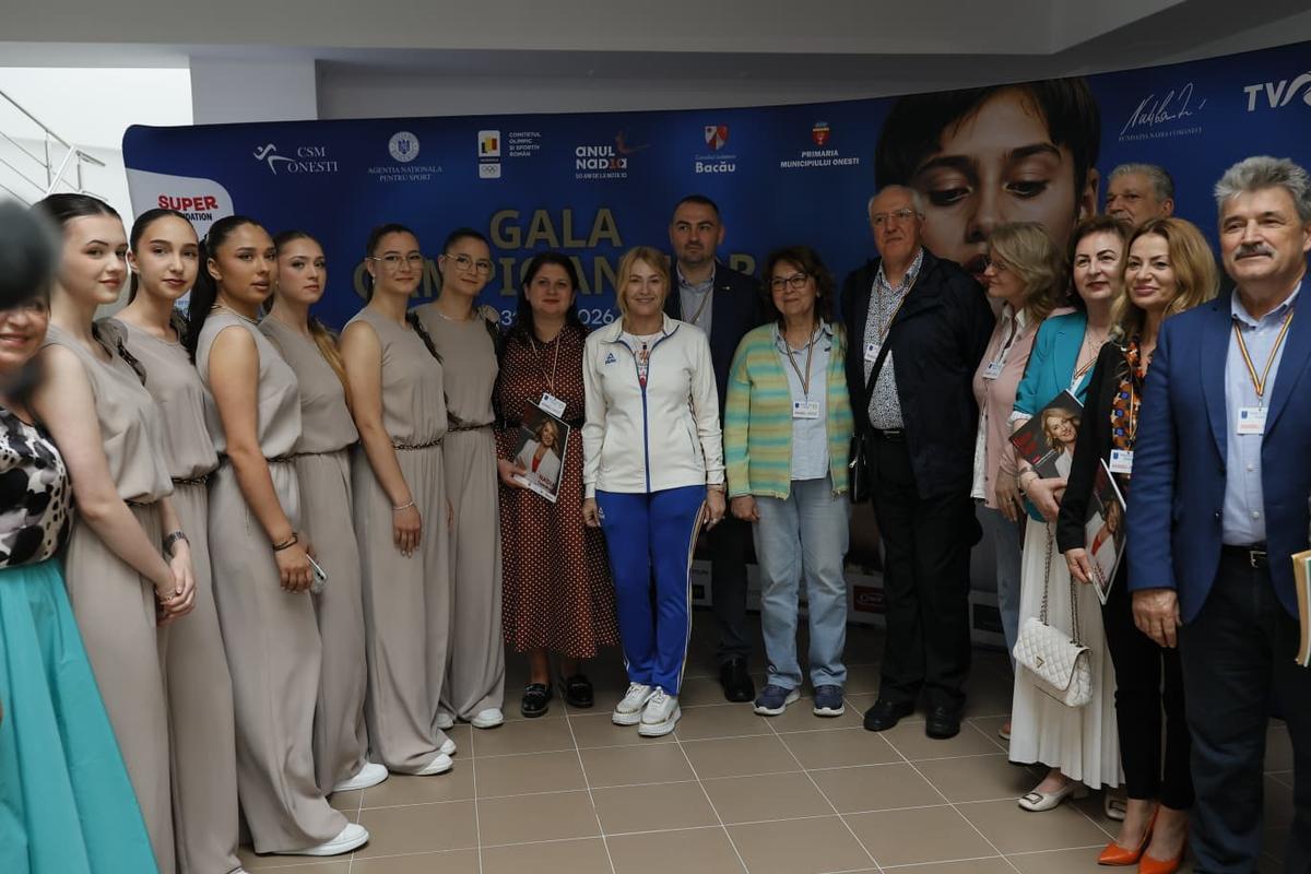Nadia Comăneci sărbătorește și la Onești!