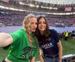 Soția fotbalistului a dus steagul Rusiei pe teren, la finala Ligii Campionilor