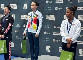 Alexia Blănaru, medalie de aur la bârnă, la World Challenge Cup din Koper, Slovenia