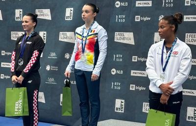 Alexia Blănaru, medalie de aur la bârnă, la World Challenge Cup din Koper, Slovenia