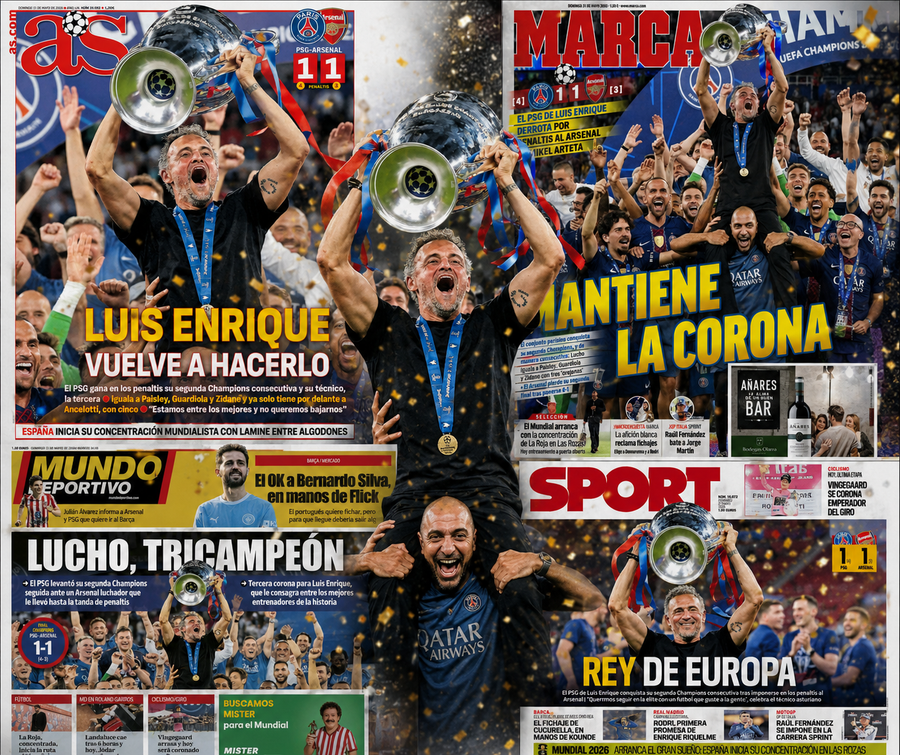 Direct în istoria PSG vs blestemul lui Arsenal în Liga Campionilor » Cum a fost „furat” Luis Enrique din mijlocul petrecerii!