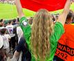 Soția fotbalistului a dus steagul Rusiei pe teren, la finala Ligii Campionilor