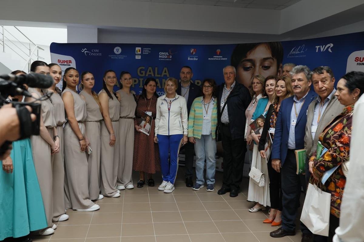 Nadia Comăneci sărbătorește și la Onești!