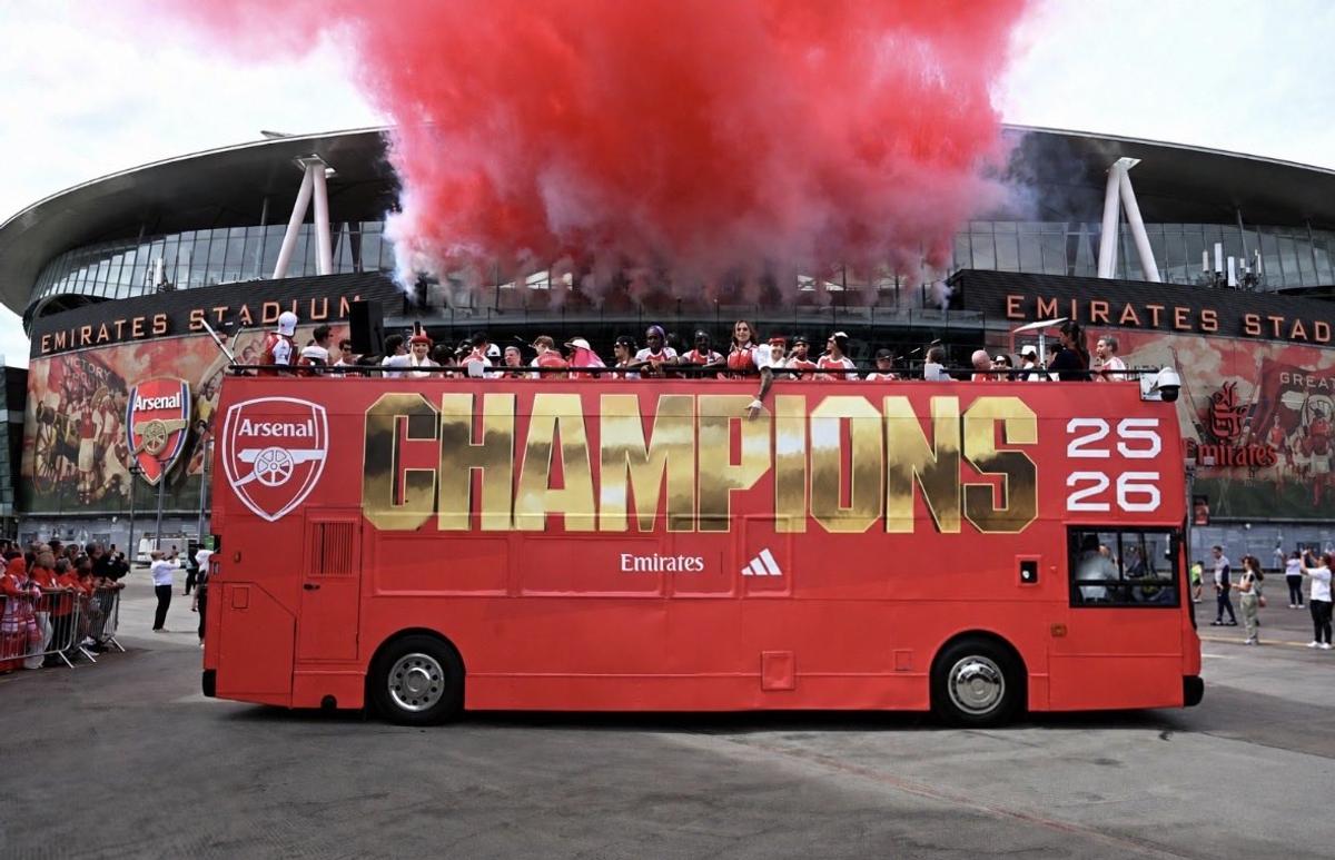 Arsenal a scos peste 500.000 de suporteri pe străzile din Londra, a doua zi după finala pierdută cu PSG