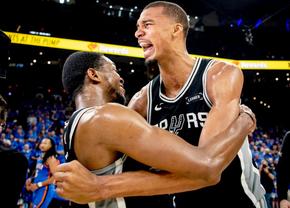 NBA va avea o nouă campioană! Wembanyama a produs surpriza și a început să plângă în brațele coechipierilor