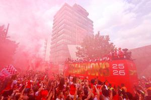 Arsenal a scos peste 500.000 de suporteri pe străzile din Londra, a doua zi după finala pierdută cu PSG