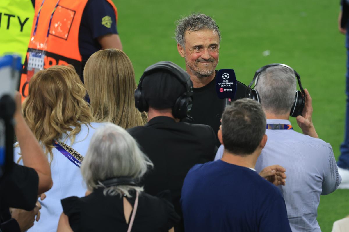 Imagini de la finalul meciului PSG - Arsenal