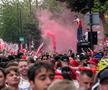 Arsenal a celebrat titlul câștigat în Premier League pe străzile Londrei