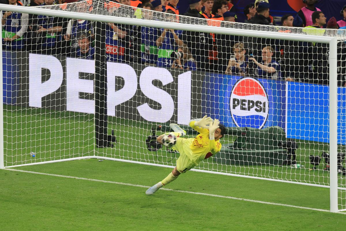 Imagini de la finalul meciului PSG - Arsenal