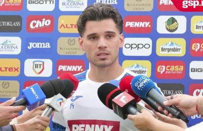 Ianis Hagi, în cantonamentul României, despre colaborarea cu tatăl lui: „E clar că am un avantaj”