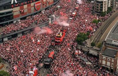 Arsenal a scos peste 500.000 de suporteri pe străzile din Londra, a doua zi după finala pierdută cu PSG