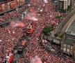 Arsenal celebrează titlul din Premier League în fața a peste 500.000 de suporteri