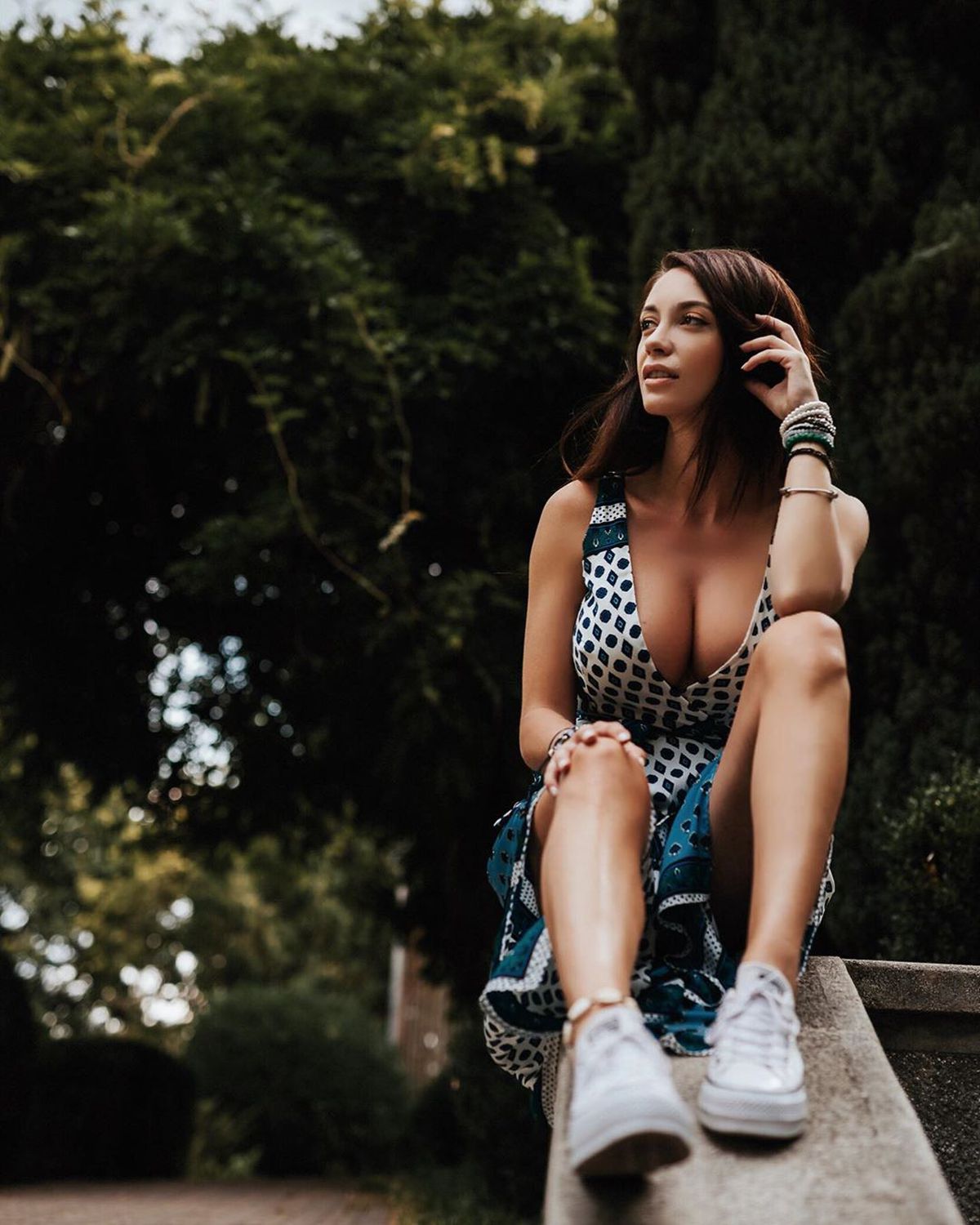 Fosta lui Adrian Cristea a sucit mințile italienilor. Andreea Roșca a purtat cel mai adânc decolteu în vacanță