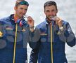 Marius Cozmiuc (28 de ani) și Ciprian Tudosă (24 de ani) au obținut medalie de argint în finala la dublu rame masculin / FOTO: Raed Krishan