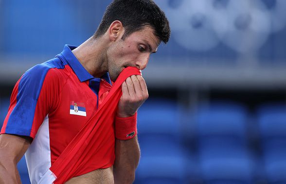 Djokovic pierde medalia de bronz la Jocurile Olimpice! Sârbul a avut o criză de nervi și a aruncat racheta spre tribună