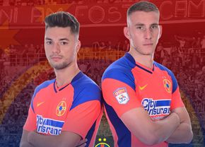 Mamut și Burlacu, prezentați oficial la FCSB » Ce numere și-au ales cei doi atacanți și primele declarații în tricoul roș-albaștrilor