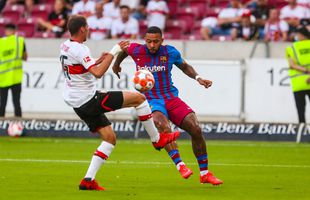 Barcelona și-a găsit un nou lider! Memphis Depay, show în amicalul cu Stuttgart: gol super și pasă de geniu