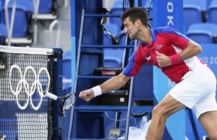 Novak Djokovic, făcut praf după izbucnirea de la Jocurile Olimpice: „Penibil! Comportament rușinos din partea unui presupus campion”