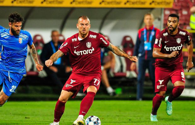 CFR Cluj - Chindia Târgoviște 1-0 » Denis Alibec urcă „vișiniii” pe primul loc! Clasamentul actualizat