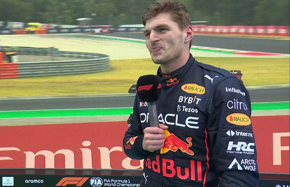 Max Verstappen, cursă fabuloasă și victorie în MP al Ungariei! Încă un dezastru pentru Ferrari