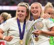 A marcat golul decisiv în finala Europeanului feminin și a sărbătorit în stil mare! Și-a dat jos tricoul și a făcut turul arenei Wembley