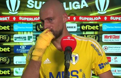 Gabi Tamaș s-a accidentat de bucurie: „Am dat cu pumnul și m-am tăiat puțin”