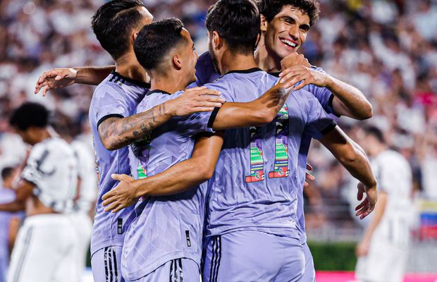 Real Madrid - Juventus 2-0 » Echipa lui Carlo Ancelotti a încheiat turneul american cu o victorie! Următorul hop, Supercupa Europei