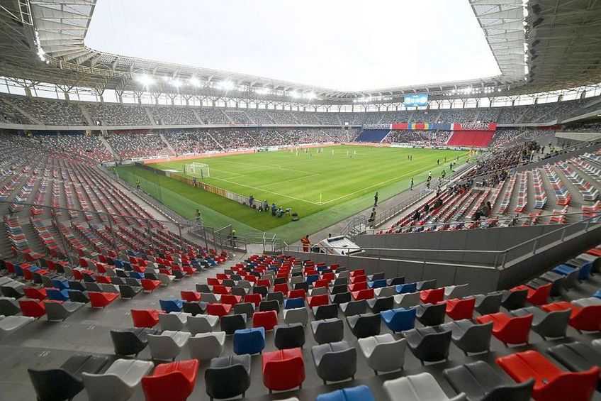Meciul FCSB - CFR Cluj, din runda cu numărul 4 a Superligii, se va juca pe arena din Ghencea. Azi, LPF a omologat stadionul.