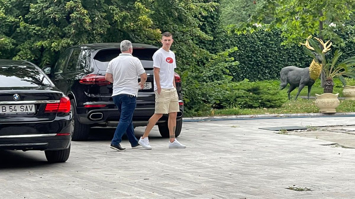 Florin Tănase a venit azi la Palat