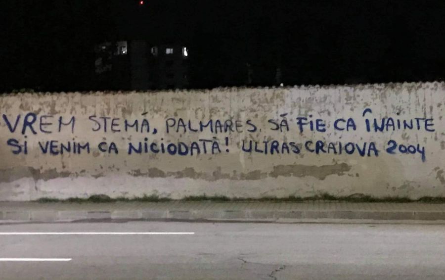 Intervenție în forță în disputa de la Craiova » Luare rară de poziție a unei facțiuni istorice: „Să rămână o singură echipă în spatele căreia să stăm cu toții, ca altădată”