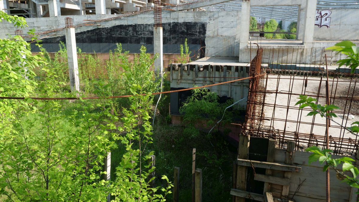 Natura a pus stăpânire pe „Flamaropol” » De 10 ani, patinoarul rămâne o enigmă pentru primarii din București