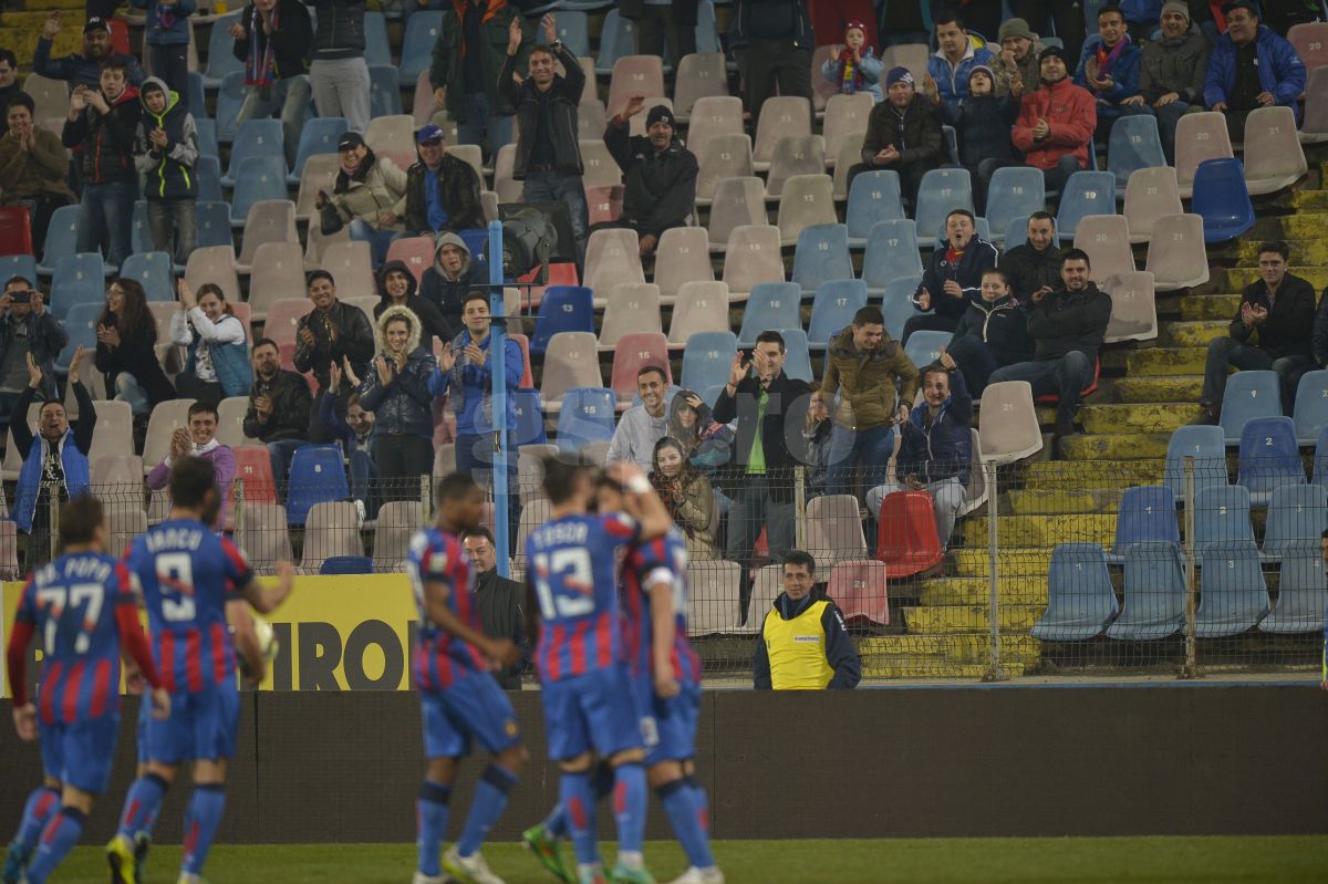 Imagini de la ultimul meci jucat de FCSB în Ghencea, pe 22 martie 2015