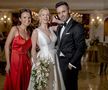Campioanele la gimnastică au făcut furori la nunta Sandrei Izbașa! Octavian Bellu și Mariana Bitang nu au lipsit de la eveniment