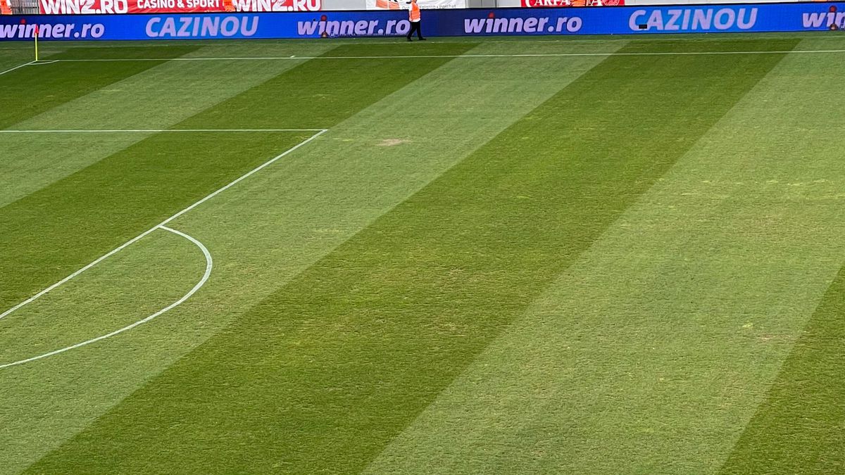 Cum arată gazonul de pe „Arcul de Triumf”