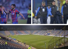 Imagini spectaculoase de la ultimul meci jucat de FCSB în Ghencea » 5 detalii tari: stadion pustiu, Bănel adversar sau Adi Popa MVP
