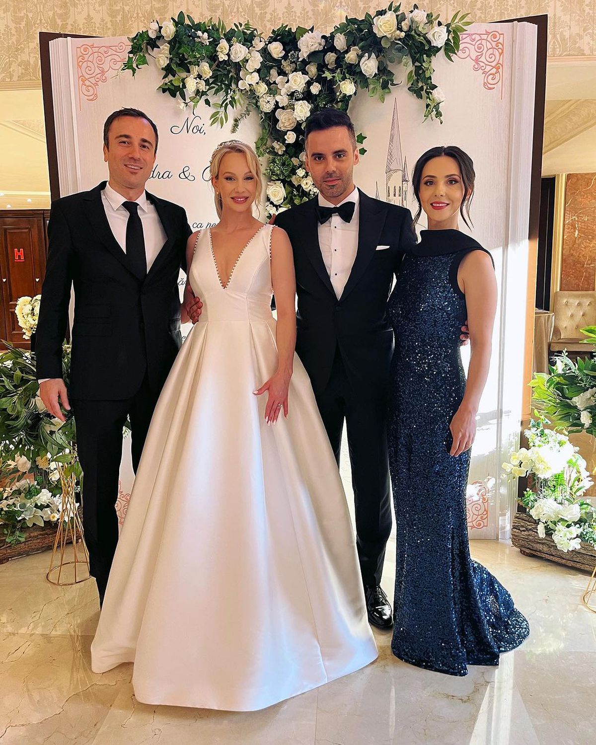 Sandra Izbașa s-a căsătorit religios. Foto: Instagram
