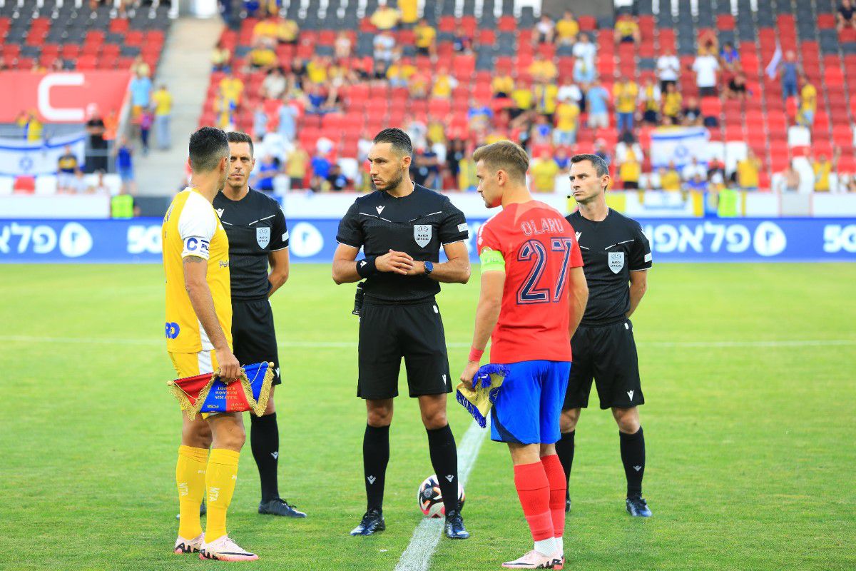 Maccabi Tel Aviv - FCSB, imagini din meci