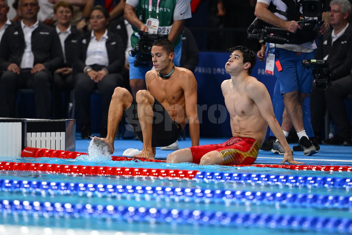 David Popovici, BRONZ URIAȘ în proba de 100 metri liber la Jocurile Olimpice! Chinezul Pan Zhanle a spulberat recordul mondial