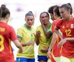 Momentul faultului criminal comis de Marta în Brazilia - Spania 0-2 / Foto: Getty Images