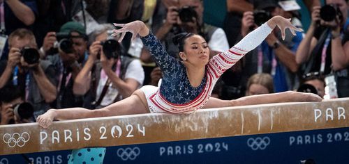 Sunisa Lee, în concursul pe echipe de la JO de la Paris 2024 Foto: Imagi Images