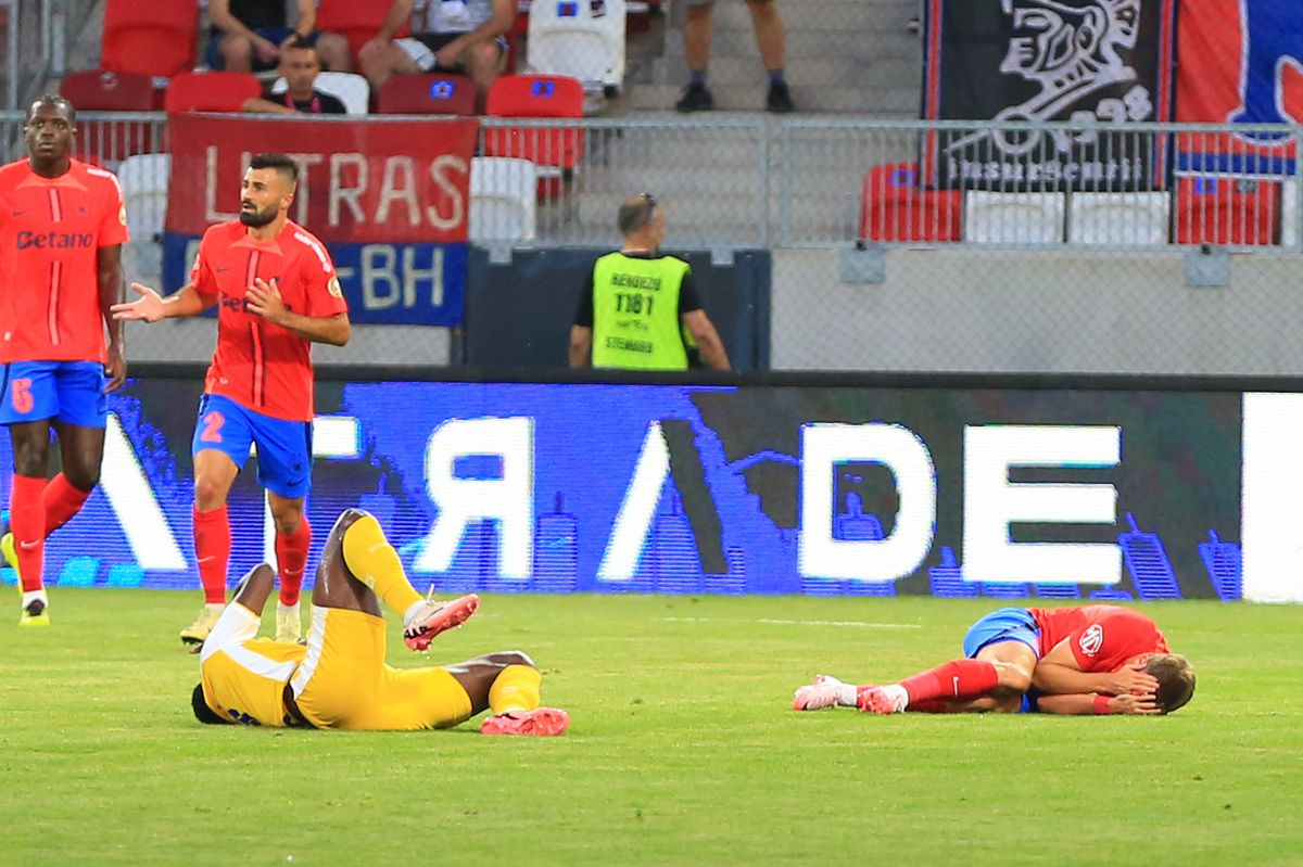 Darius Olaru, cu arcada spartă în Maccabi - FCSB