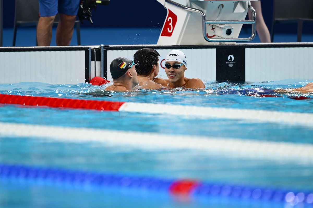 David Popovici, BRONZ la 100 metri liber într-o seară epică în La Defense Arena